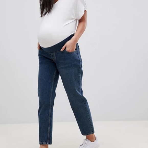 Asos Florence Recycled Maternity Jeans - Picture 1 of 5